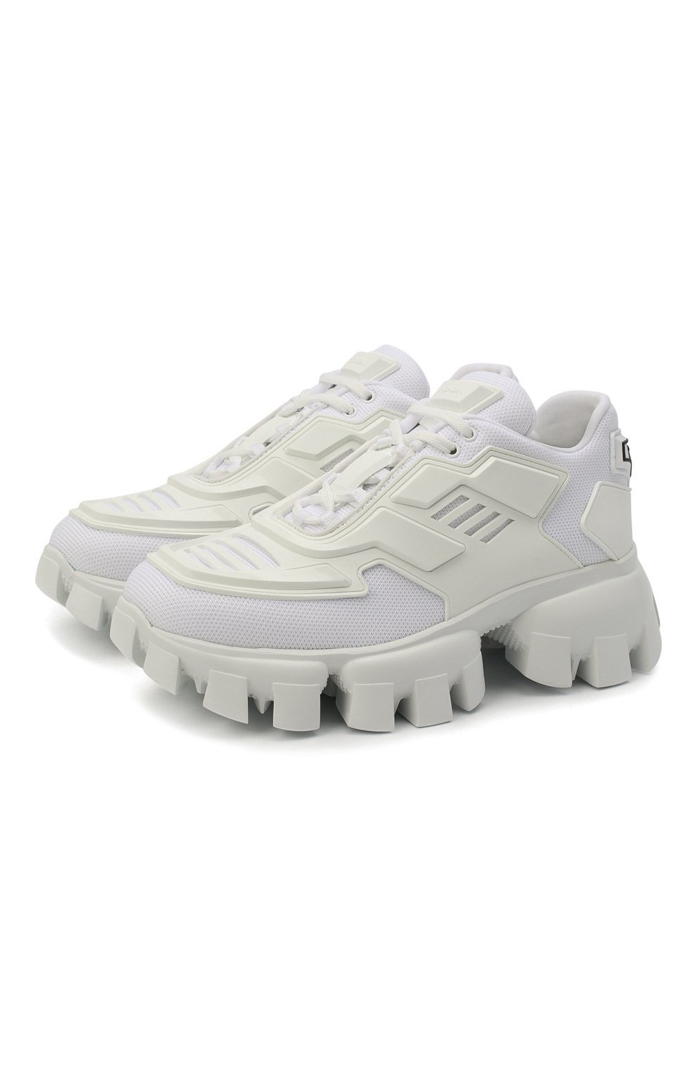Комбинированные кроссовки cloudbust thunder PRADA, арт. 1E819L-3KR2-F0009-050, фото 1