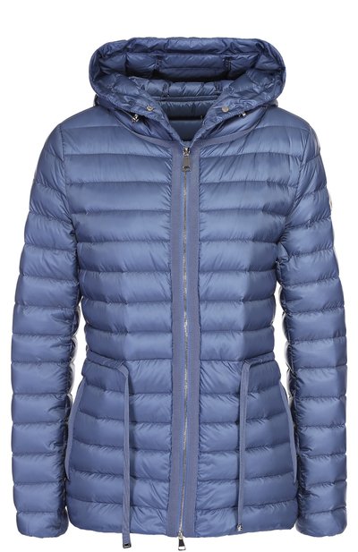 Женский стеганый пуховик с поясом и капюшоном MONCLER, арт. C1-093-46908-99-53048