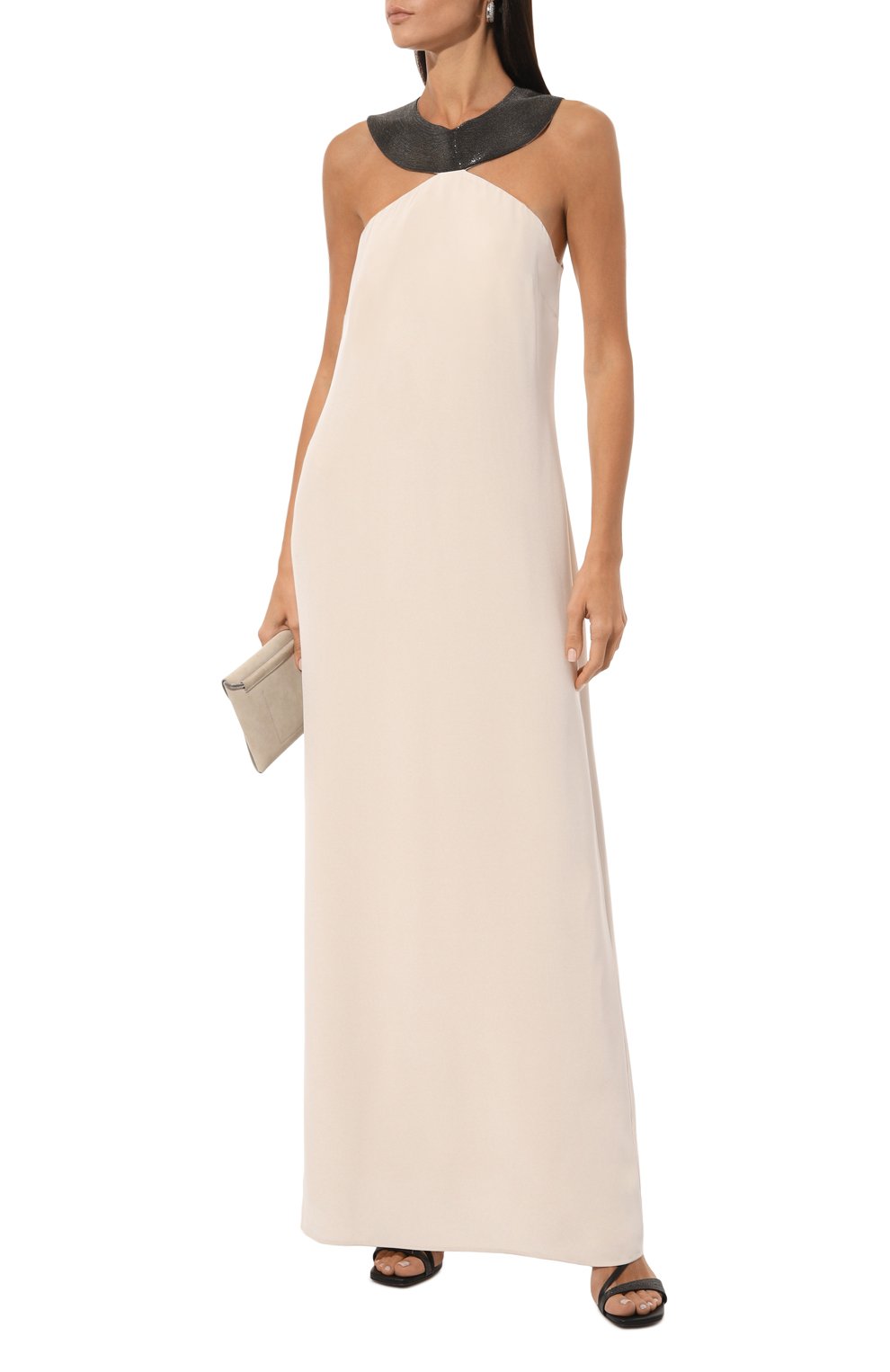 Шелковое платье BRUNELLO CUCINELLI, арт. MF968A5254, фото 2