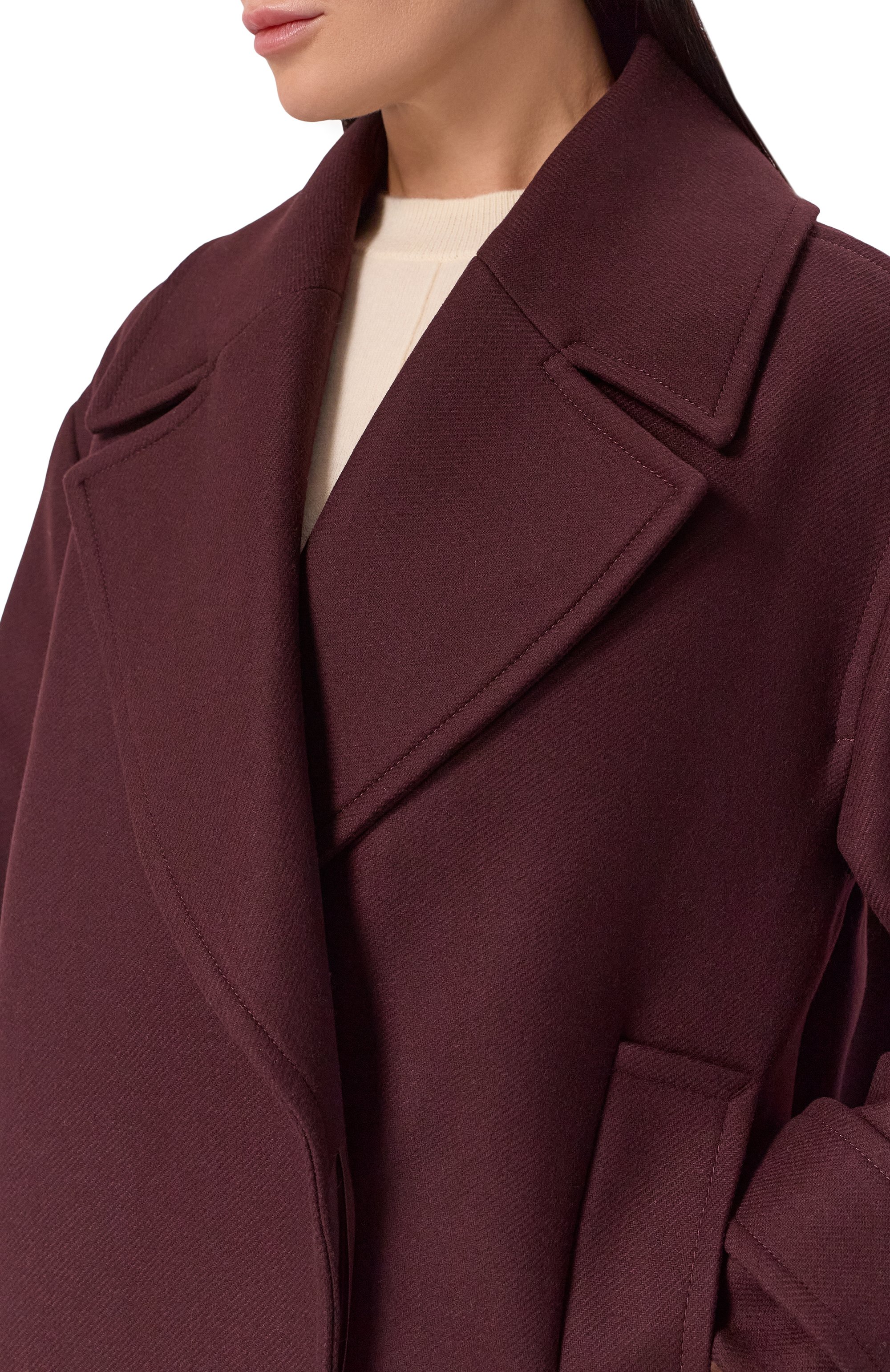 Полупальто из шерсти и кашемира IVY OAK, арт. I0111161/CARLY, фото 5