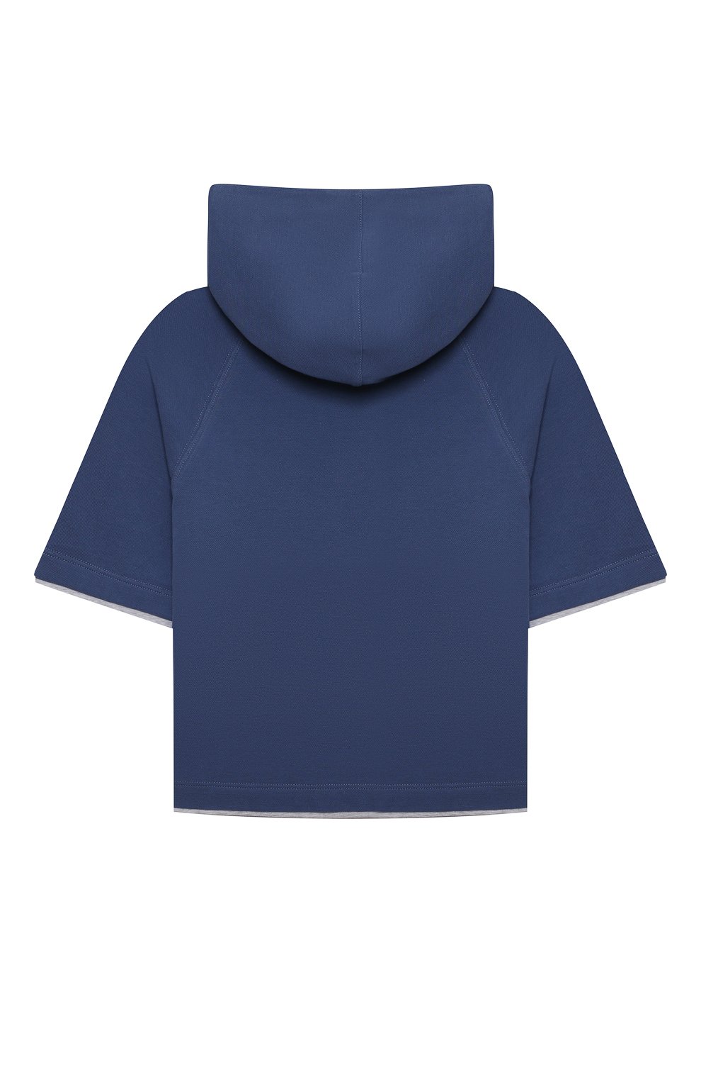 Худи с короткими рукавами BRUNELLO CUCINELLI, арт. B0T63E153A, фото 2