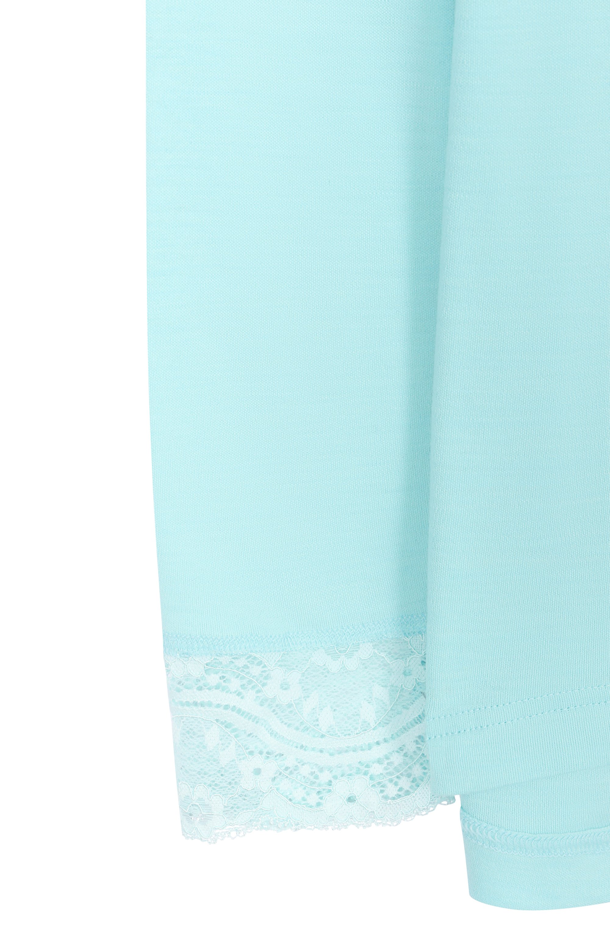 Шерстяной термокомплект WOOL AND COTTON голубого цвета по цене 10170 руб., арт. BRUFPK-K16, фото 6 Шерстяной термокомплект WOOL AND COTTON, арт. BRUFPK-K16, фото 6