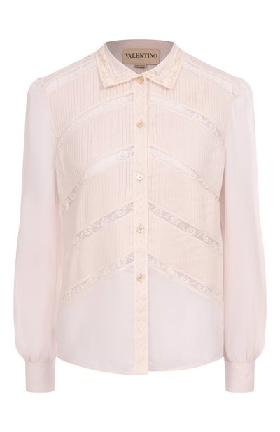 Женская хлопковая рубашка VALENTINO, арт. 7B3AB7P5/97Y