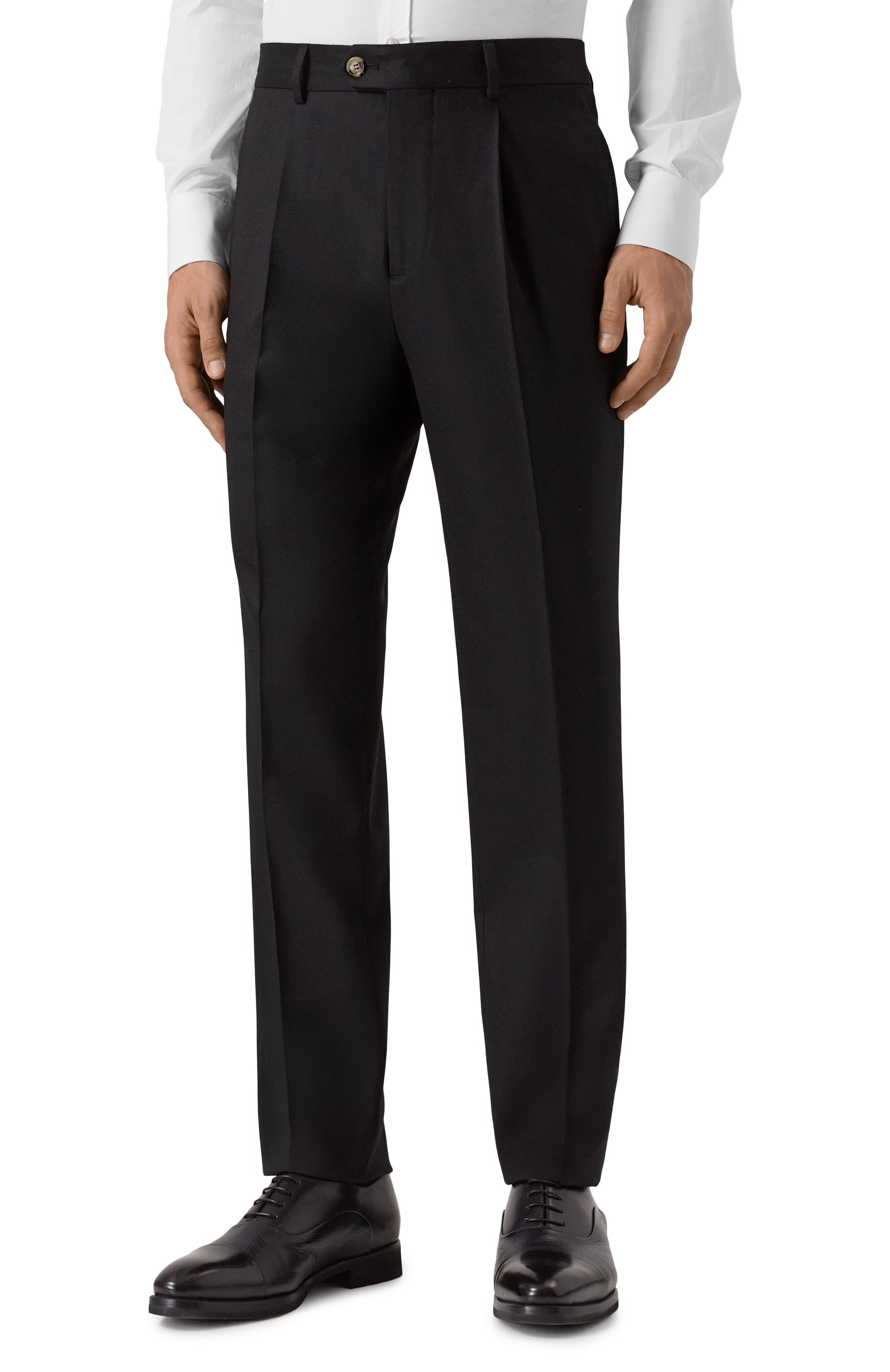 Шерстяной костюм BRUNELLO CUCINELLI черного цвета по цене 492500 руб., арт. ME226LDWH, фото 6 Шерстяной костюм BRUNELLO CUCINELLI, арт. ME226LDWH, фото 6