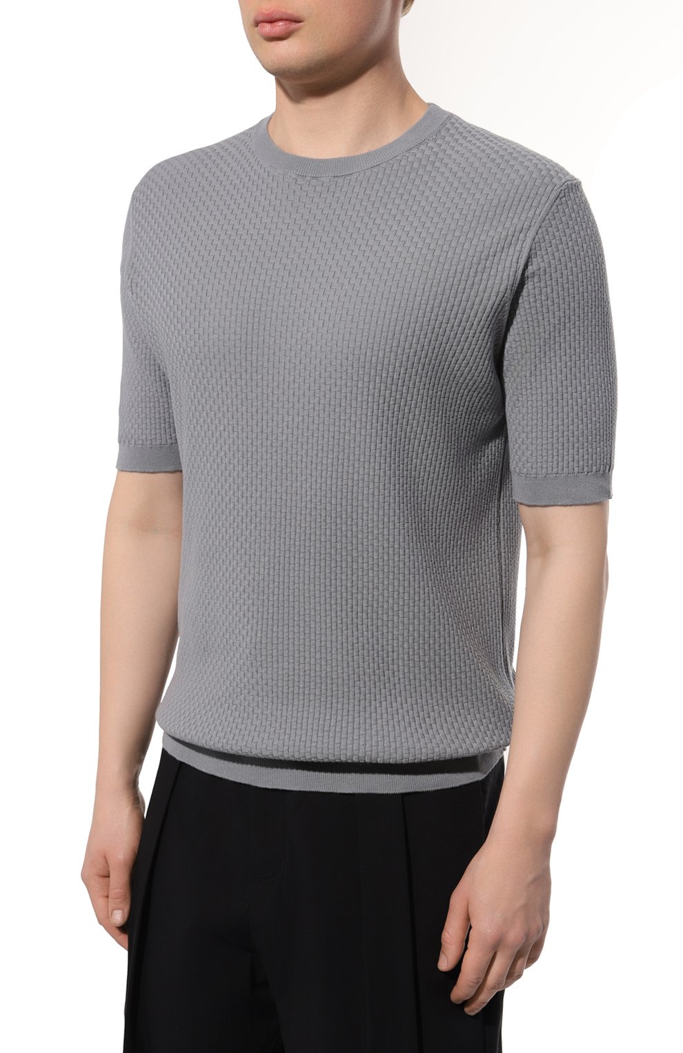 Хлопковый джемпер ANDREA CAMPAGNA, арт. P24-M7035, фото 3