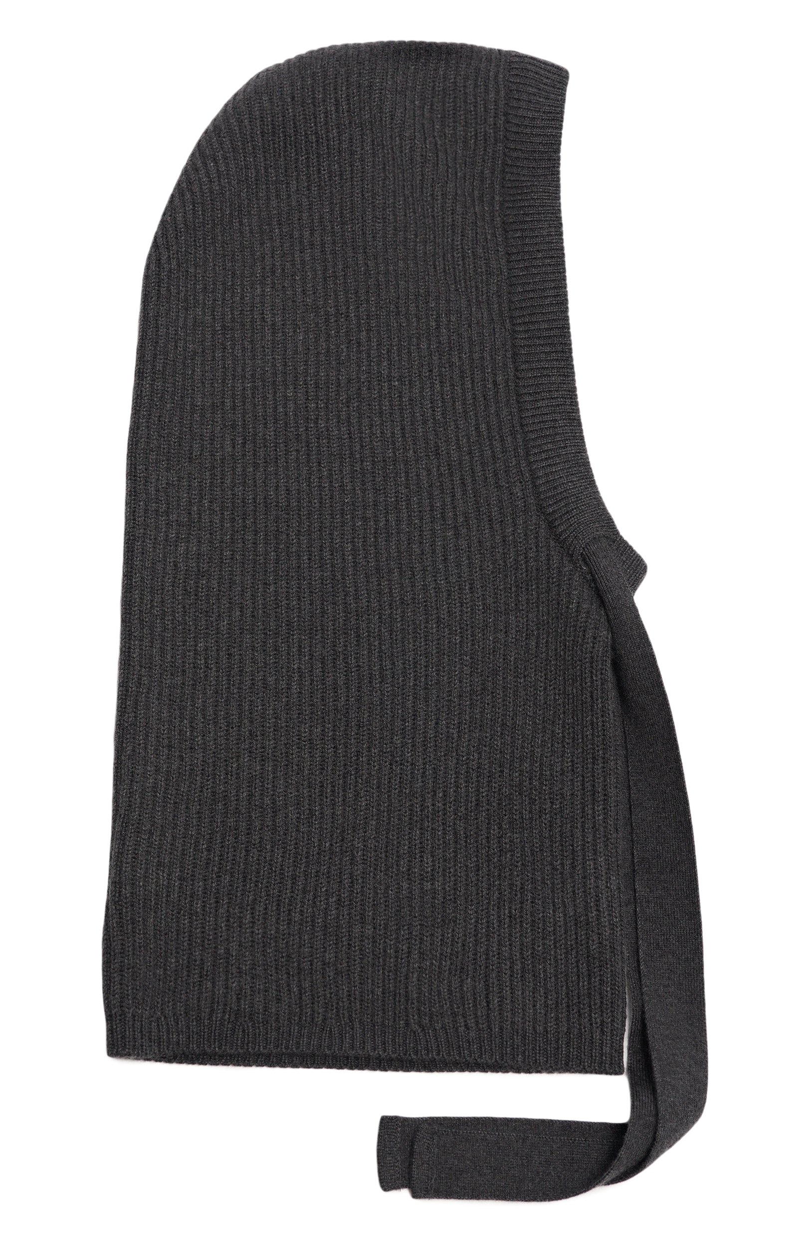 Кашемировый капор BRUNELLO CUCINELLI серого цвета по цене 92400 руб., арт. M12721079, фото 3 Кашемировый капор BRUNELLO CUCINELLI, арт. M12721079, фото 3