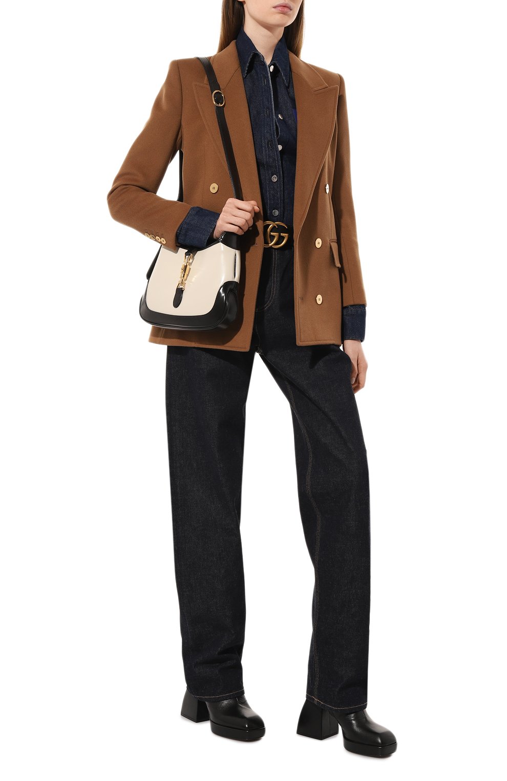 Сумка jackie 1961 small GUCCI, арт. 636706 10OBG, фото 7