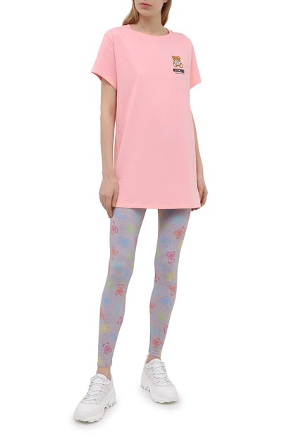 Хлопковая футболка MOSCHINO, арт. A1910/9021, фото 2