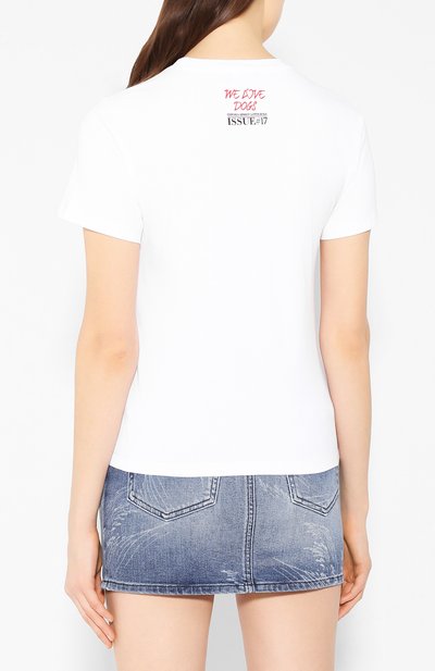 Хлопковая футболка EMPORIO ARMANI, арт. 3H2T7E/2J07Z, фото 4
