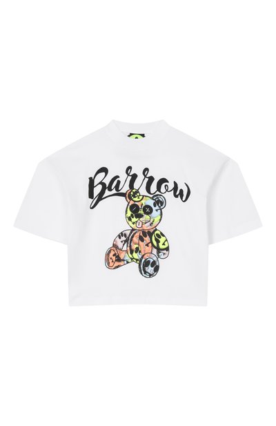 Хлопковая футболка BARROW, арт. S5BKJGTH184