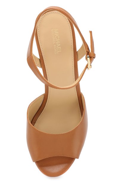 Кожаные босоножки bennet MICHAEL MICHAEL KORS, арт. 40R9BTHS3L, фото 5