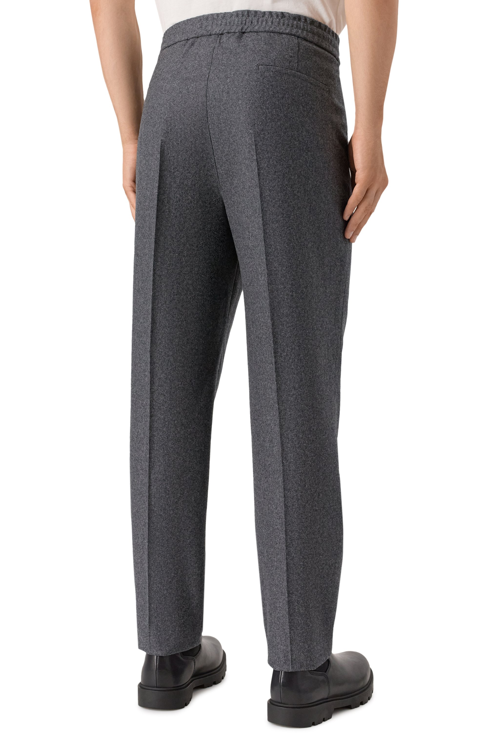 Шерстяные брюки BRUNELLO CUCINELLI, арт. M038PE1710, фото 4