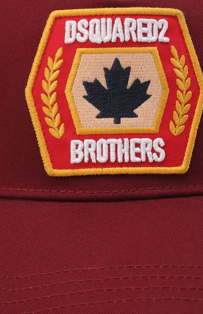 Хлопковая бейсболка DSQUARED2, арт. BCM0528 05C00001, фото 4