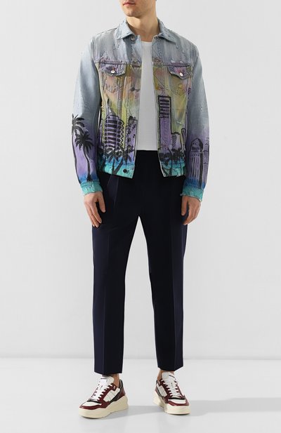 Кожаные кроссовки AMI, арт. E19S407.970, фото 2