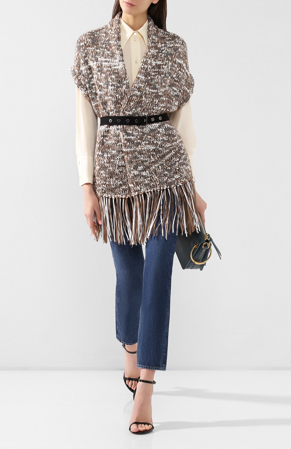 Жилет с поясом BRUNELLO CUCINELLI, арт. M9U387516P, фото 2