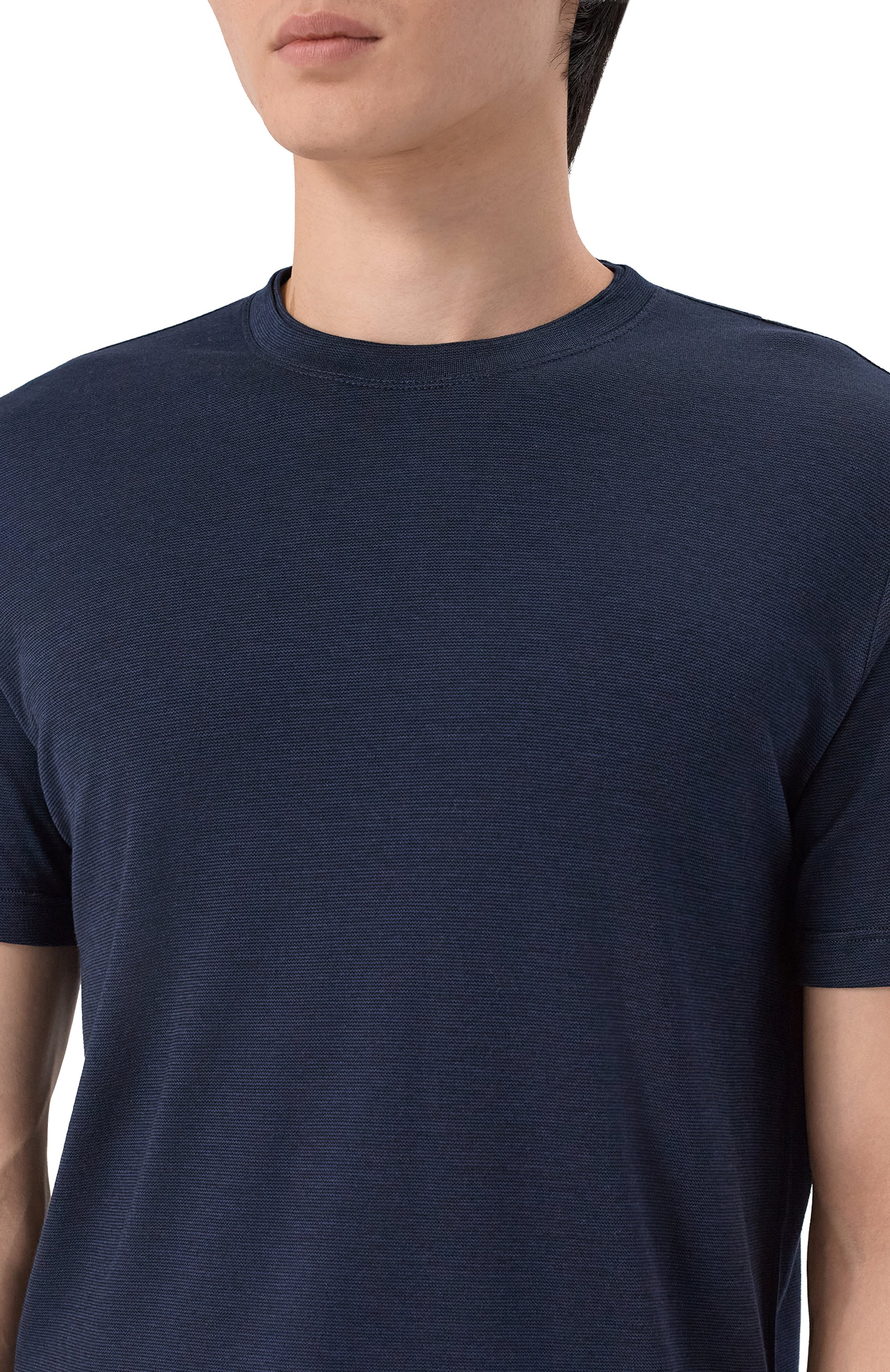 Футболка из хлопка и лиоцелла PAUL&SHARK, арт. 25411026, фото 5