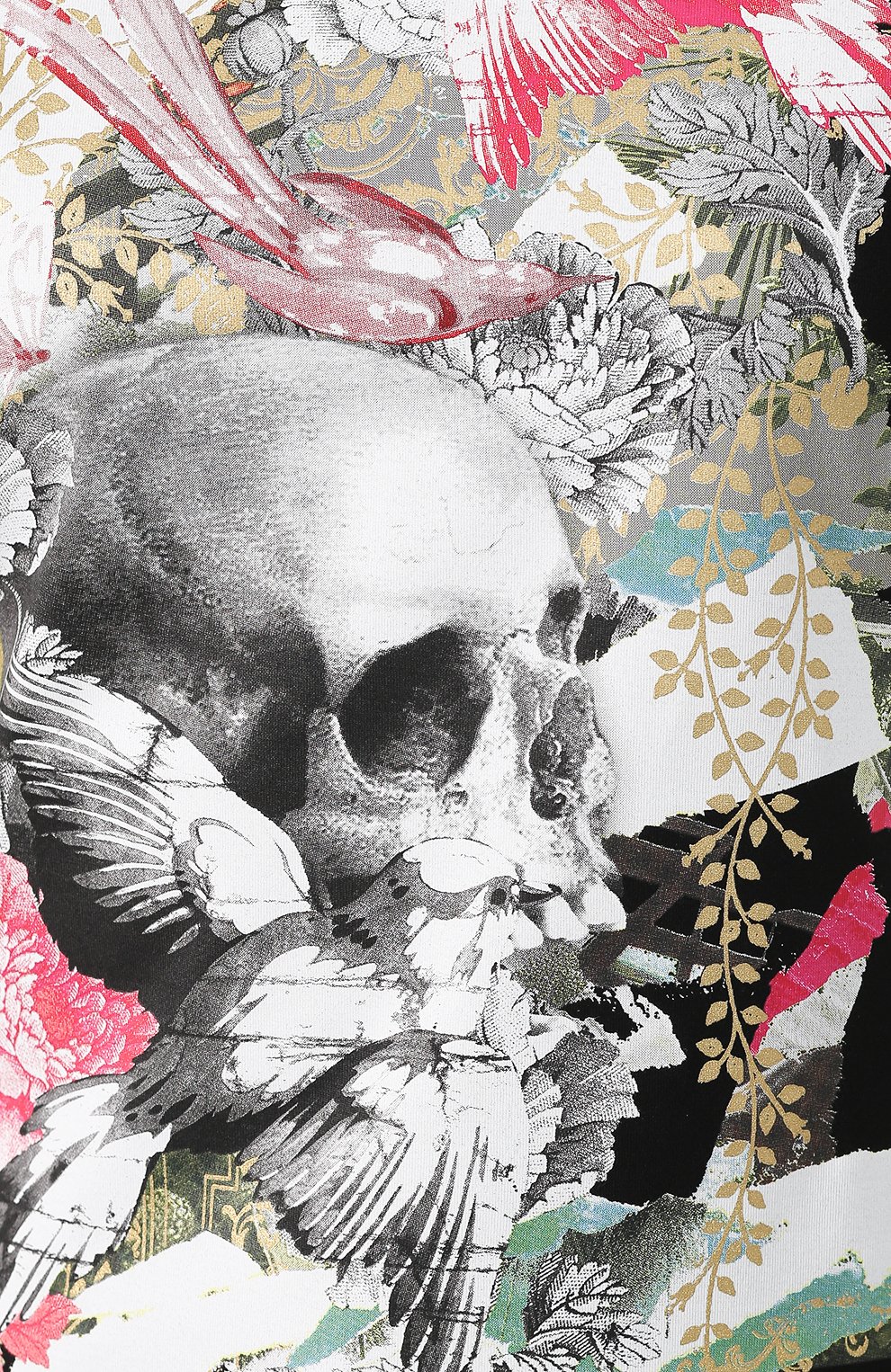 Хлопковая футболка ALEXANDER MCQUEEN, арт. 585789/QZAAA, фото 5