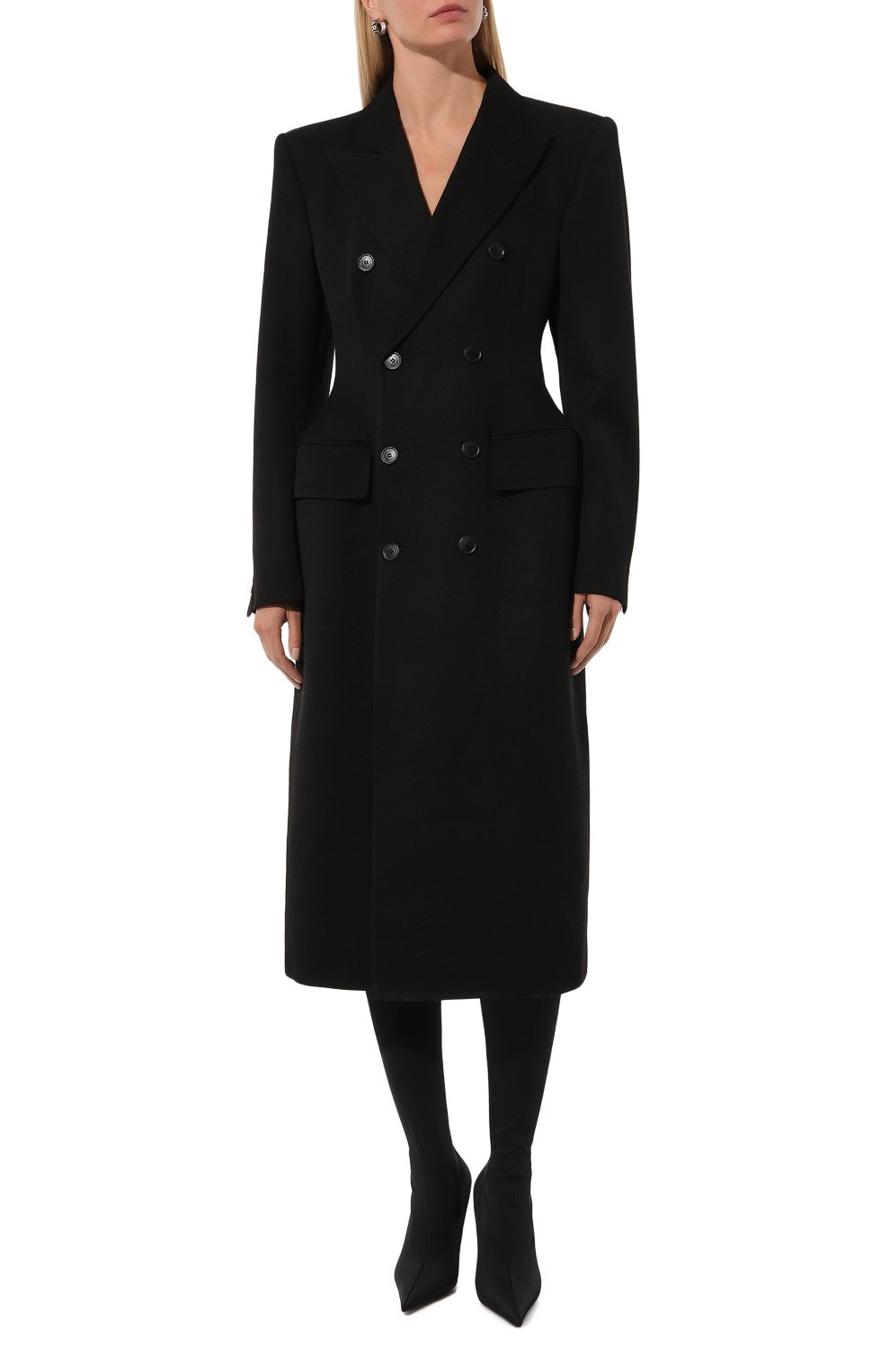 Шерстяное пальто BALENCIAGA, арт. 768877/TPT19, фото 3