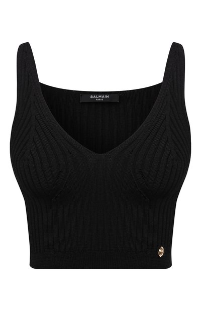 Женский топ из вискозы BALMAIN, арт. VF0AA060/K252