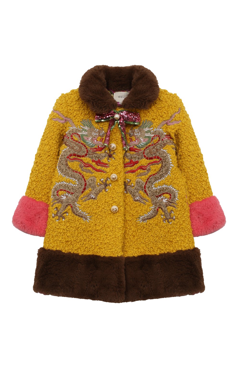 Шерстяное пальто GUCCI, арт. 472249/ZB404, фото 1