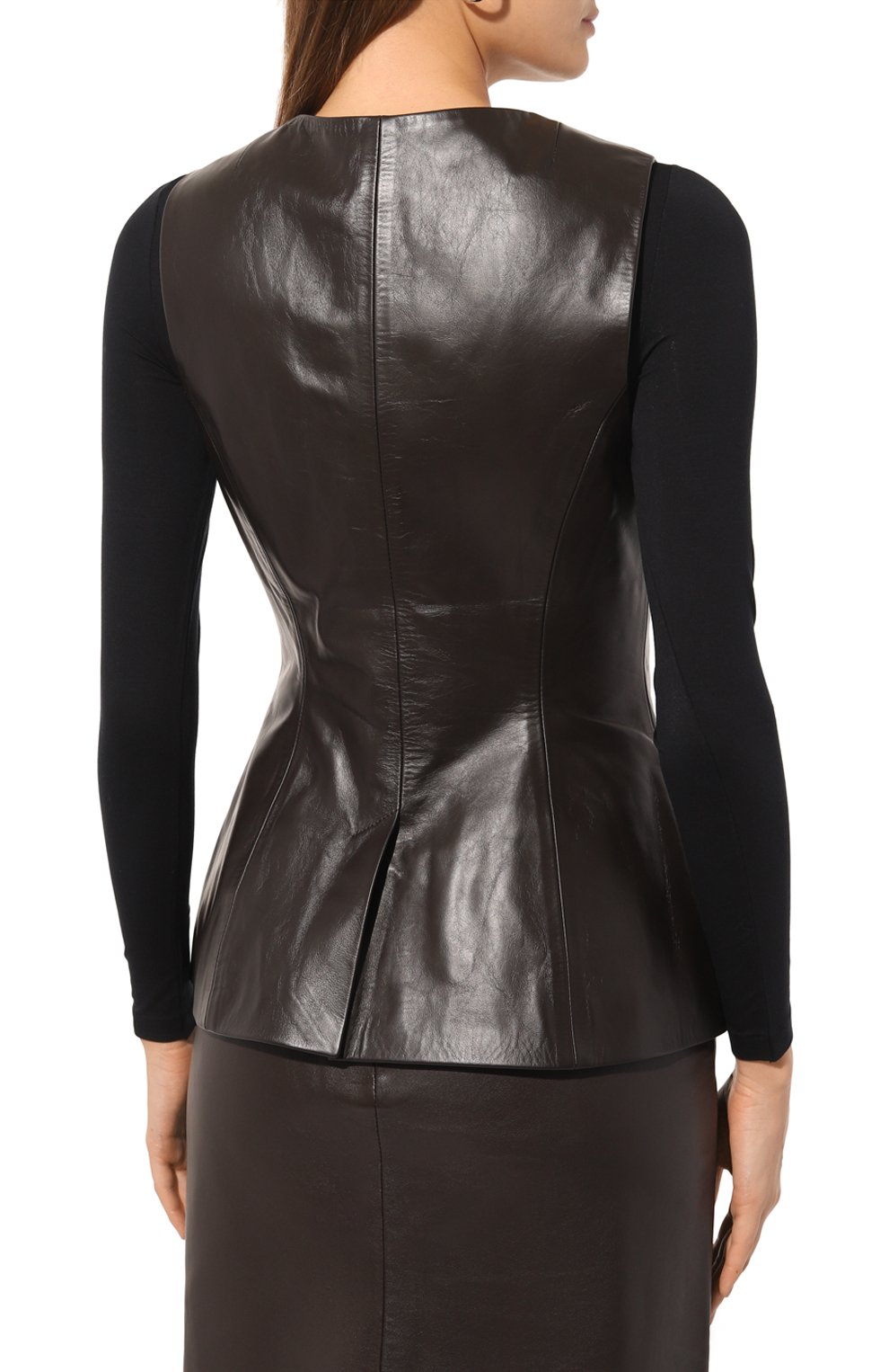 Кожаный жилет NOBLE&BRULEE, арт. NB98/140824/1, фото 4