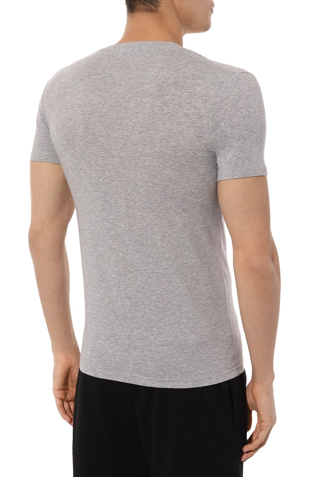 Хлопковая футболка ZEGNA, арт. N2M800090, фото 4