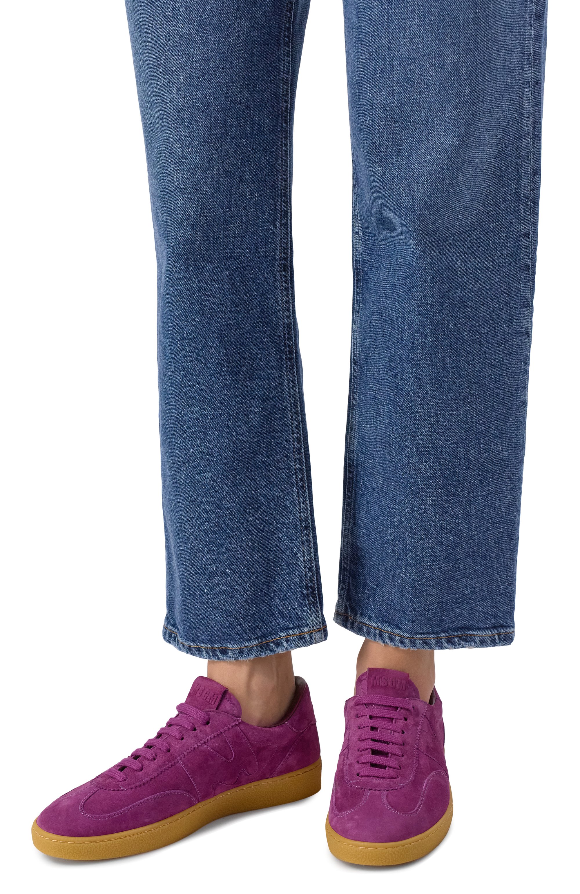 Замшевые кеды retro MSGM, арт. 4041MDS021/997, фото 2