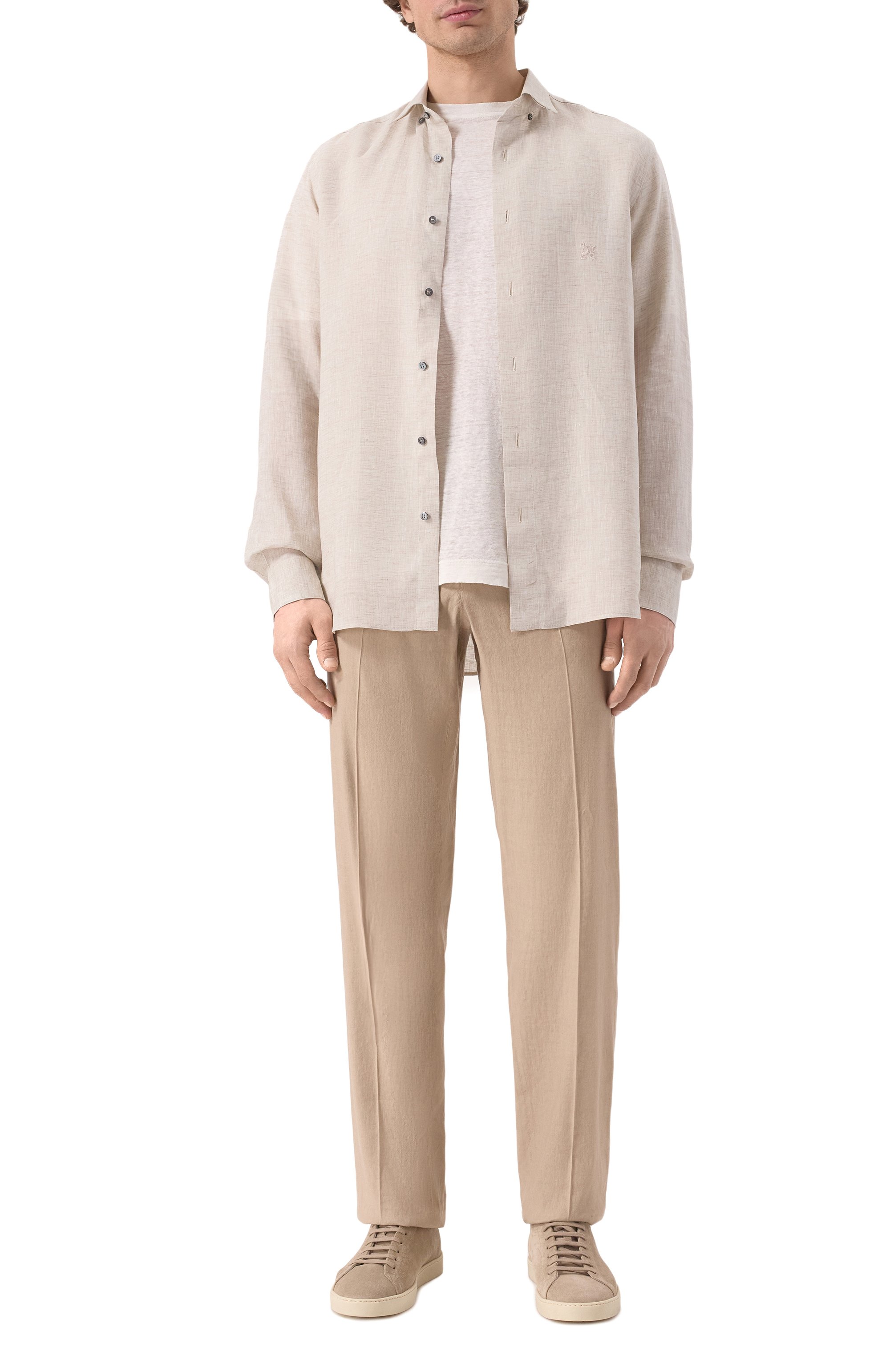 Льняная рубашка ZILLI, арт. LINAS1M080013123U, фото 2