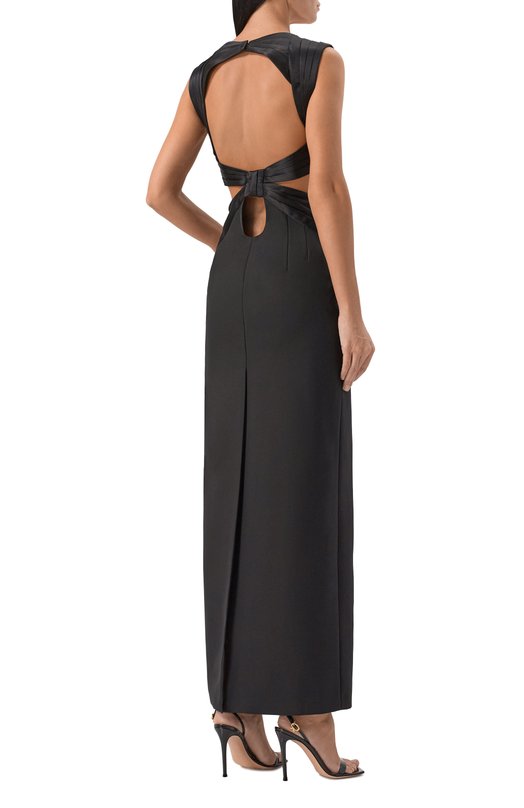 Шерстяное платье Nina Ricci 25ACR0052/WV0324 Чёрный  25ACR0052/WV0324 Фото 3