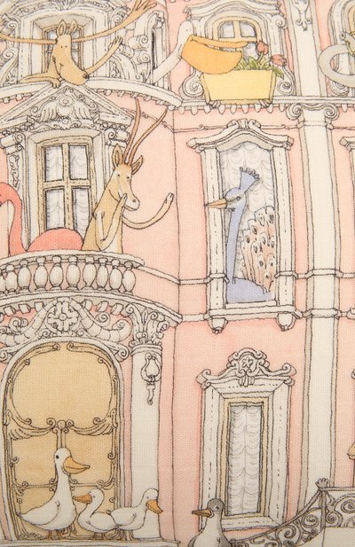 Хлопковая подушка ATELIER CHOUX белого цвета по цене 4120 руб., арт. CUSHI0N-M0NCEAU MANSI0N, фото 3 Хлопковая подушка ATELIER CHOUX, арт. CUSHI0N-M0NCEAU MANSI0N, фото 3