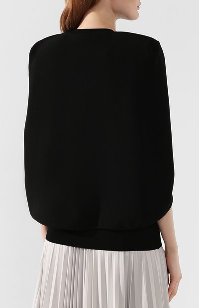 Пуловер из вискозы GIVENCHY черного цвета по цене 76950 руб., арт. BW906J4Z4D, фото 4 Пуловер из вискозы GIVENCHY, арт. BW906J4Z4D, фото 4