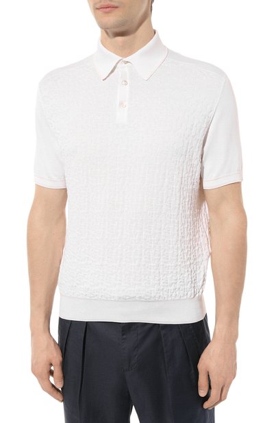 Поло из шелка и хлопка STEFANO RICCI, арт. K818059P13/F23286, фото 3