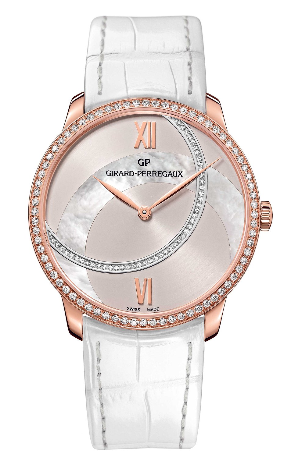 Часы rose gold pearl silver GIRARD-PERREGAUX, арт. 49525D52ABD2-BK8A, фото 1