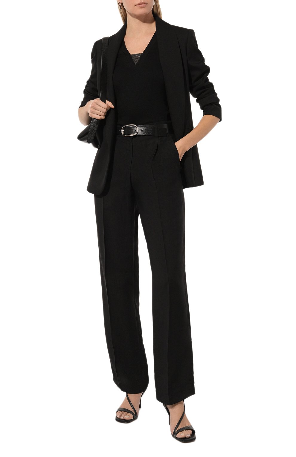 Хлопковый топ BRUNELLO CUCINELLI, арт. MPTC8EL672, фото 2