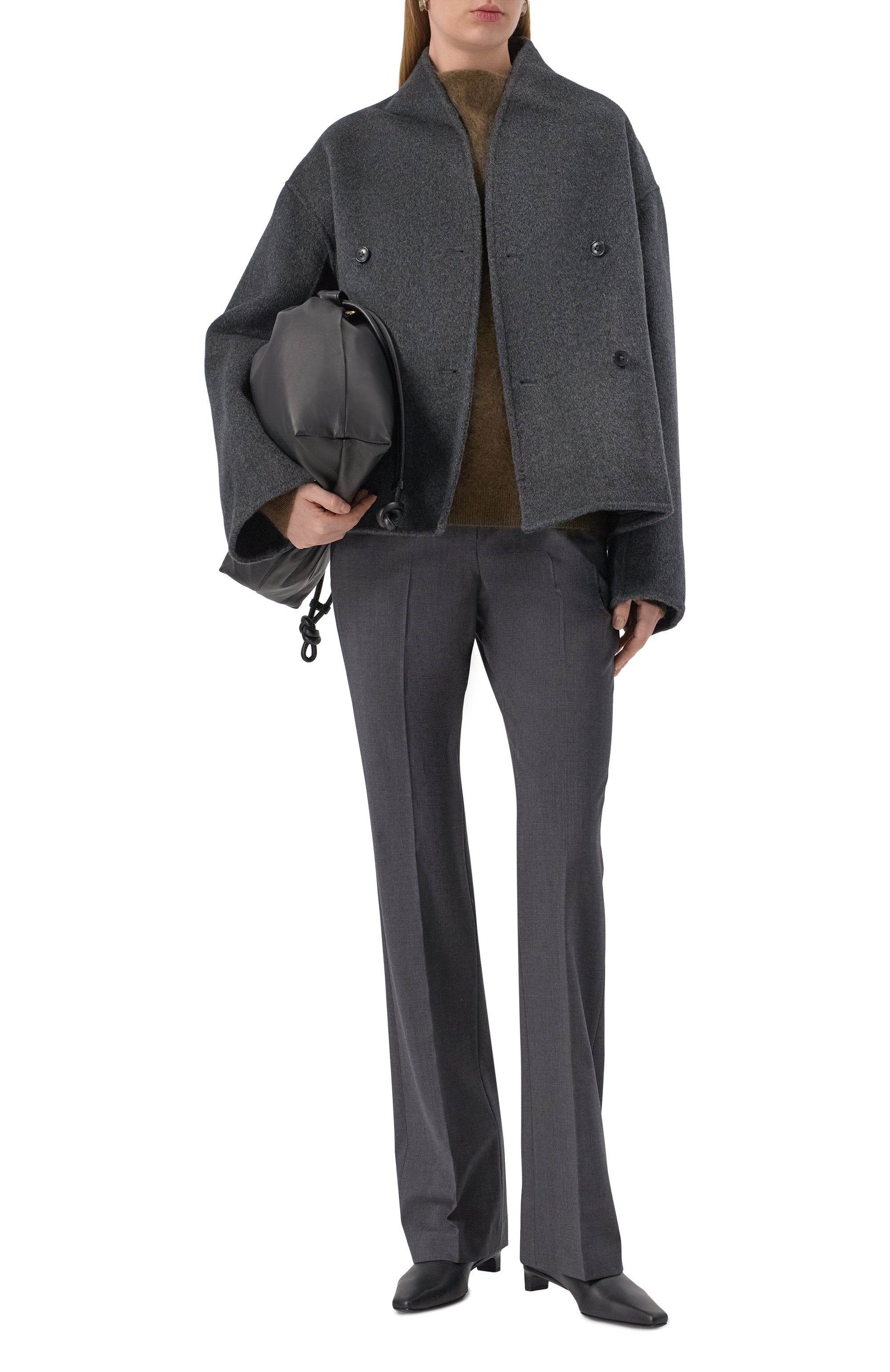 Полупальто из шерсти и кашемира LOULOU DE SAISON, арт. MEYER, фото 2