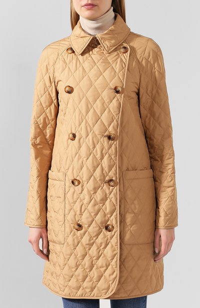 Двубортное пальто tything BURBERRY бежевого цвета по цене 132000 руб., арт. 8021055, фото 3 Двубортное пальто tything BURBERRY, арт. 8021055, фото 3