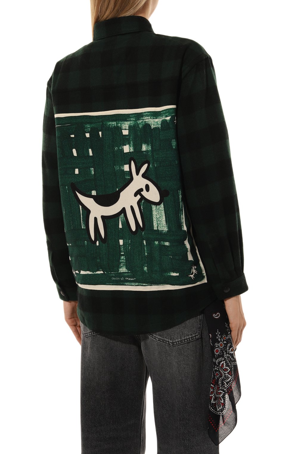 Рубашка из шерсти и кашемира DESTIN, арт. NIK0LE TRAGANT S0LID, фото 4