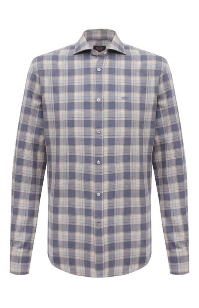 Хлопковая рубашка PAUL&SHARK, арт. 13313037J, фото 1