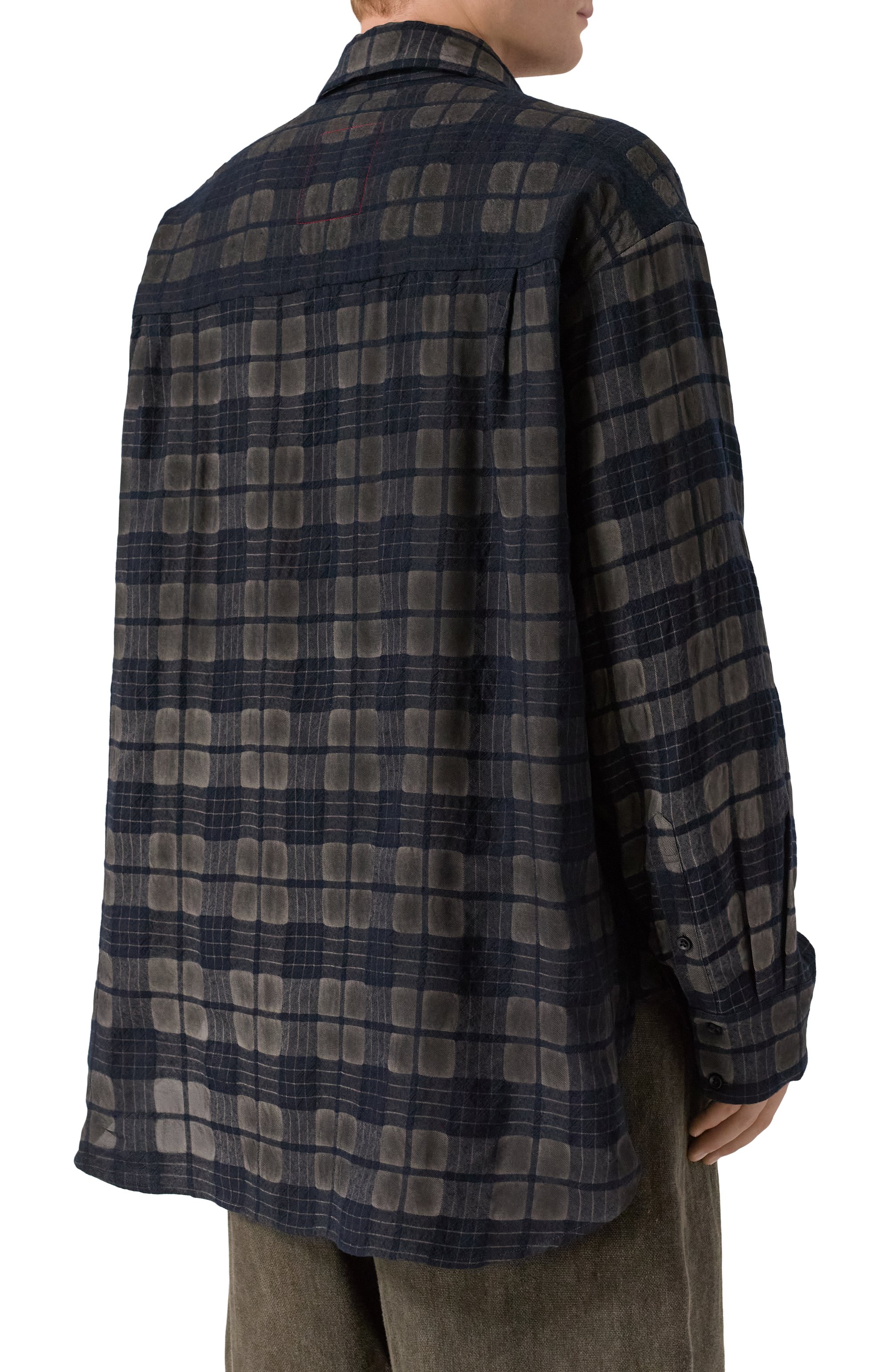 Рубашка из шерсти и вискозы UMA WANG, арт. UM1503, фото 4