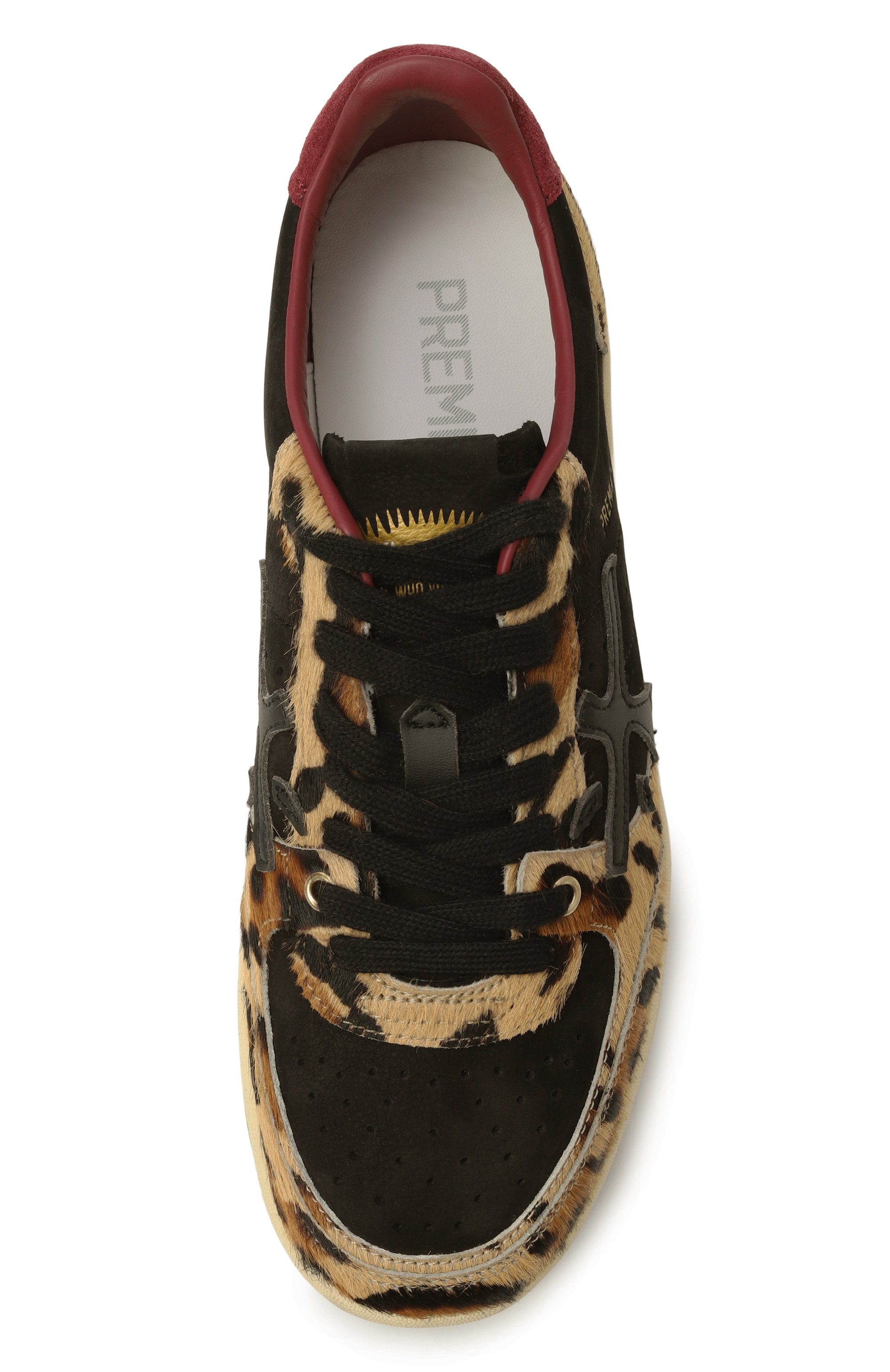 Кожаные кеды bskt clay PREMIATA, арт. BSKTCLAD/VAR 7665, фото 6