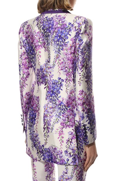 Жакет из шелка и вискозы DOLCE & GABBANA, арт. F290KT/FSTAP, фото 4