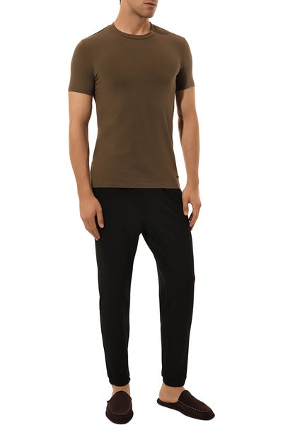 Замшевые домашние туфли HOMERS AT HOME, арт. 14874/SUEDE, фото 2