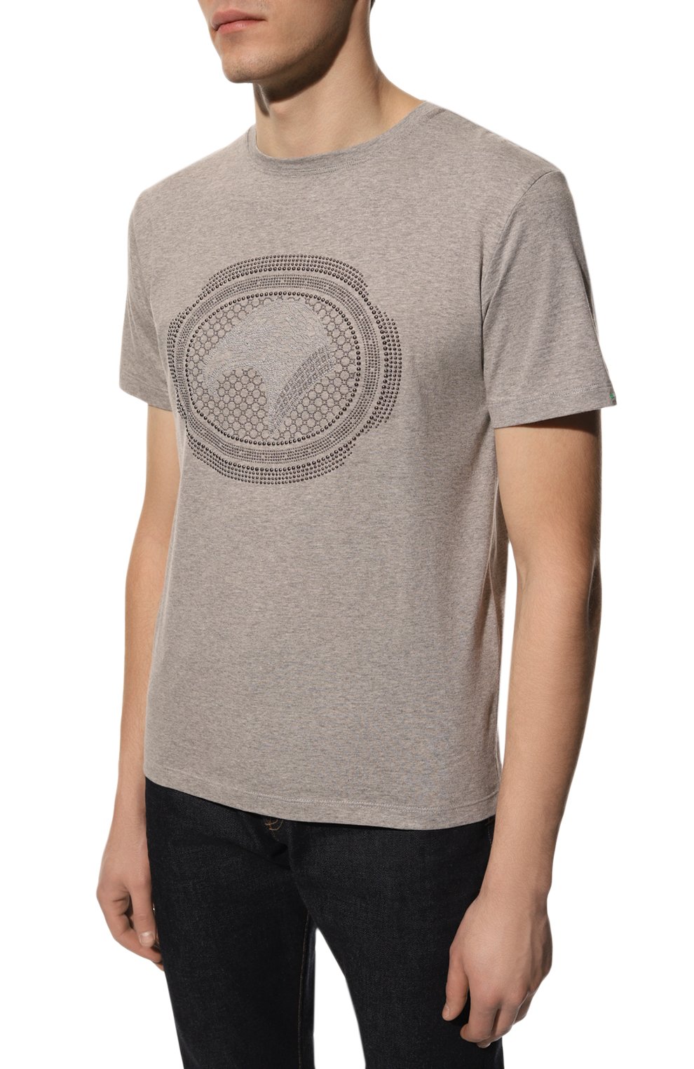 Хлопковая футболка STEFANO RICCI, арт. MNH3102150/803C0, фото 3