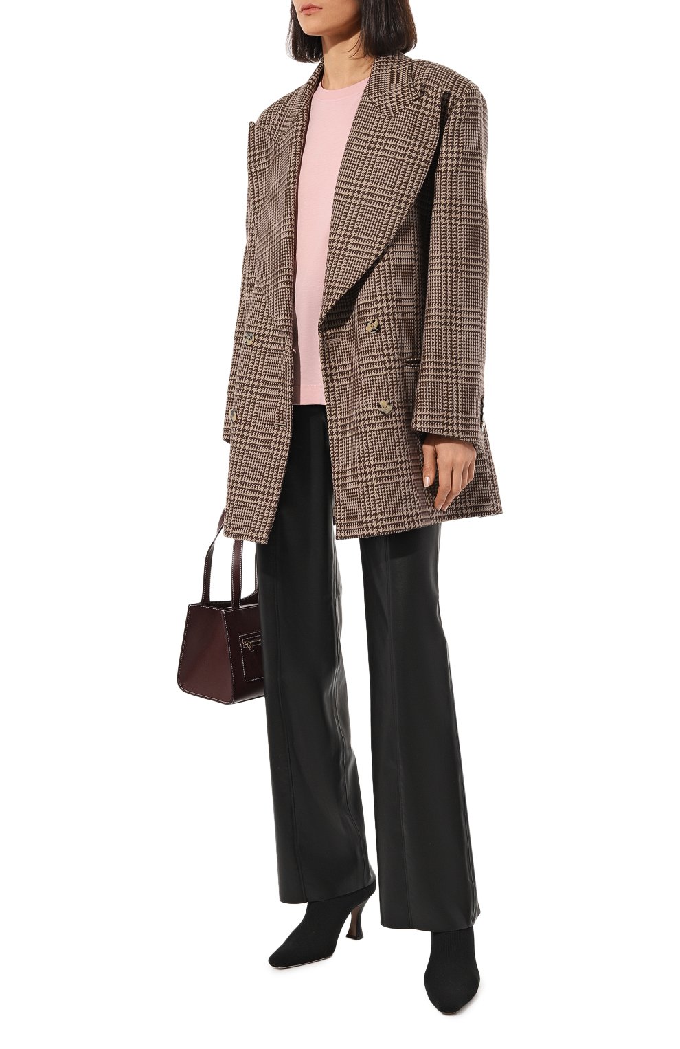 Хлопковая футболка DRIES VAN NOTEN светло-розового цвета по цене 23950 руб., арт. 231-011157-6600, фото 2 Хлопковая футболка DRIES VAN NOTEN, арт. 231-011157-6600, фото 2