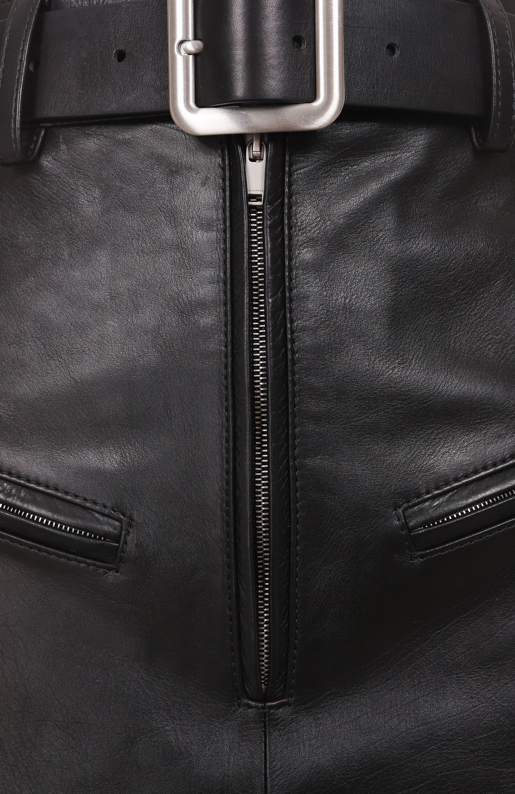 Кожаная юбка JIL SANDER, арт. J03MA0229-J07207, фото 6