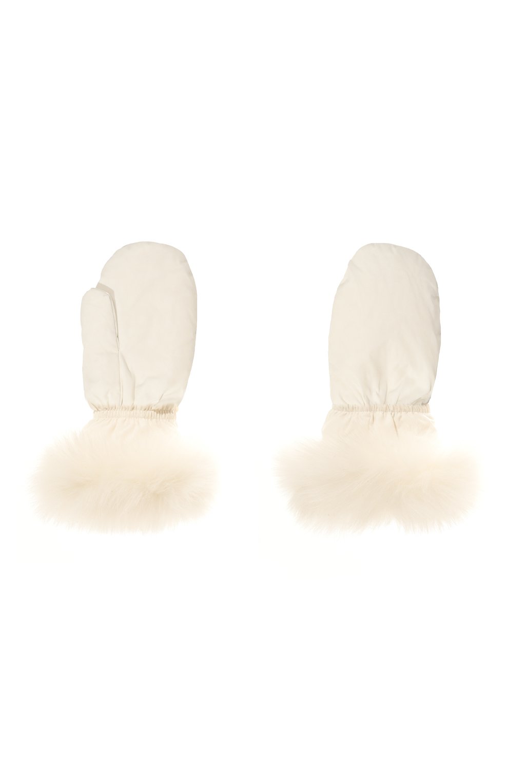 Пуховые варежки YVES SALOMON ENFANT, арт. 25WEA904XXD0TM, фото 2