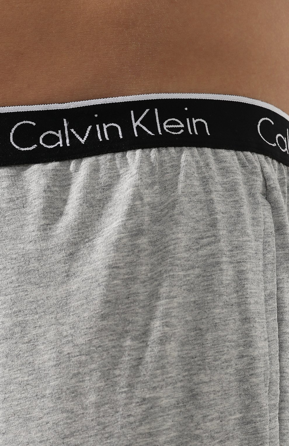 Хлопковые домашние брюки с широкой резинкой CALVIN KLEIN, арт. NB1160E, фото 5