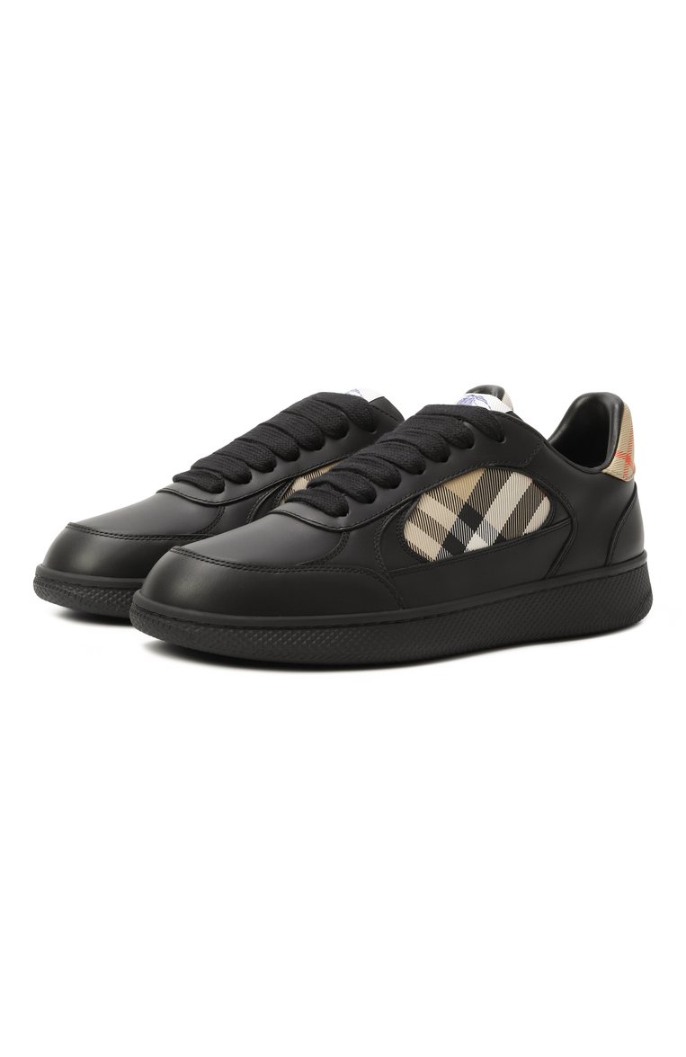Комбинированные кеды terrace BURBERRY, арт. 8108653, фото 1