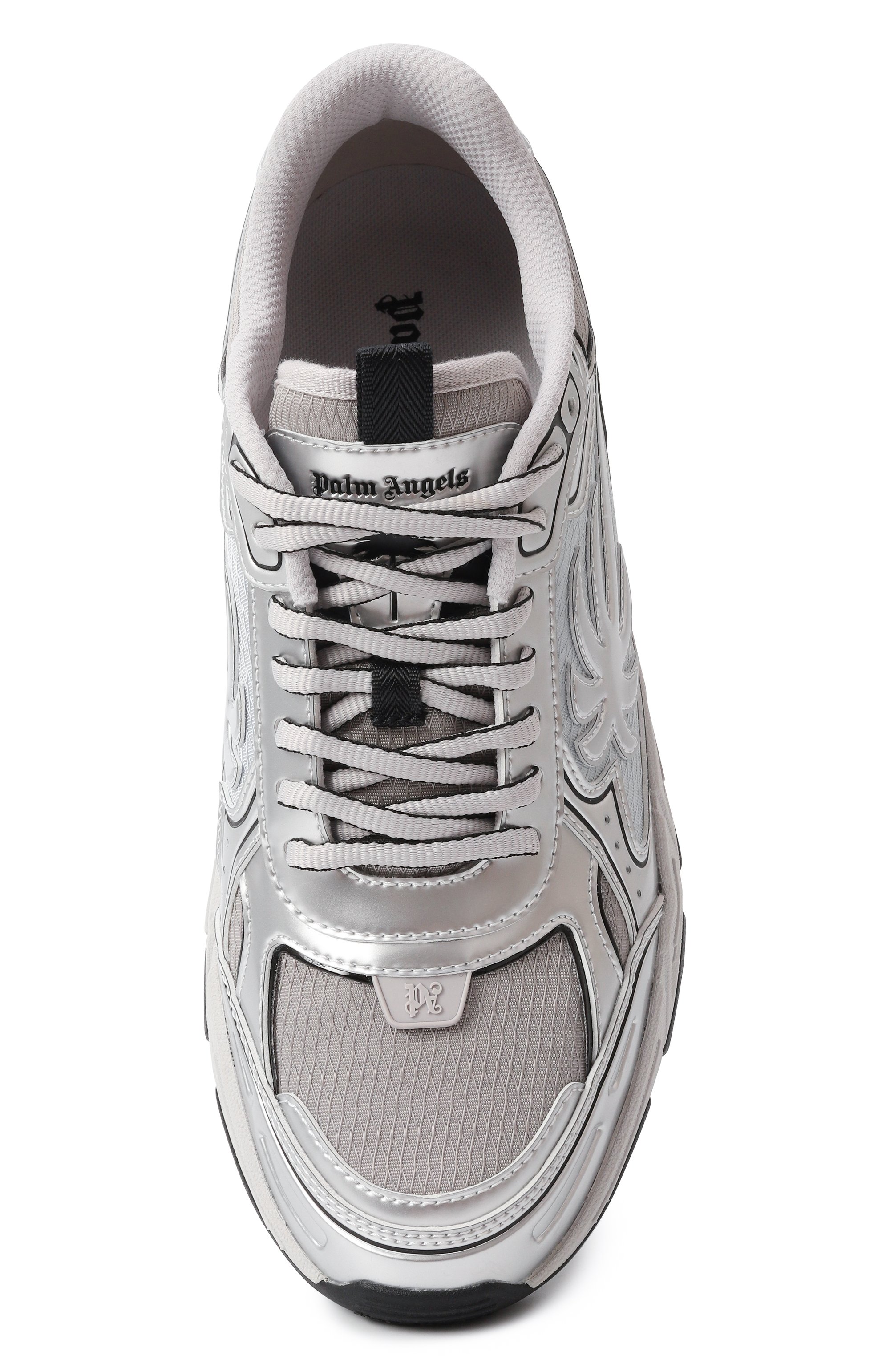 Комбинированные кроссовки pa 4 PALM ANGELS, арт. PMIA102F24LEA003, фото 6