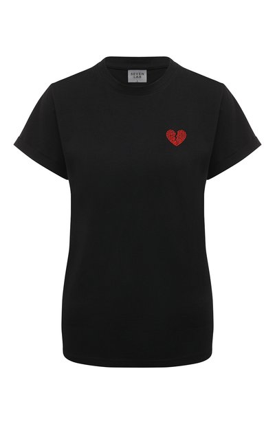 Женская хлопковая футболка SEVEN LAB, арт. CTR1.01.900.258.2723